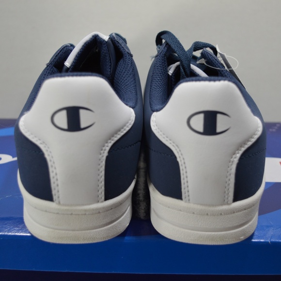 Champion Rally Court Men Blue Running Sneakers 10 - Picture 4 of 8